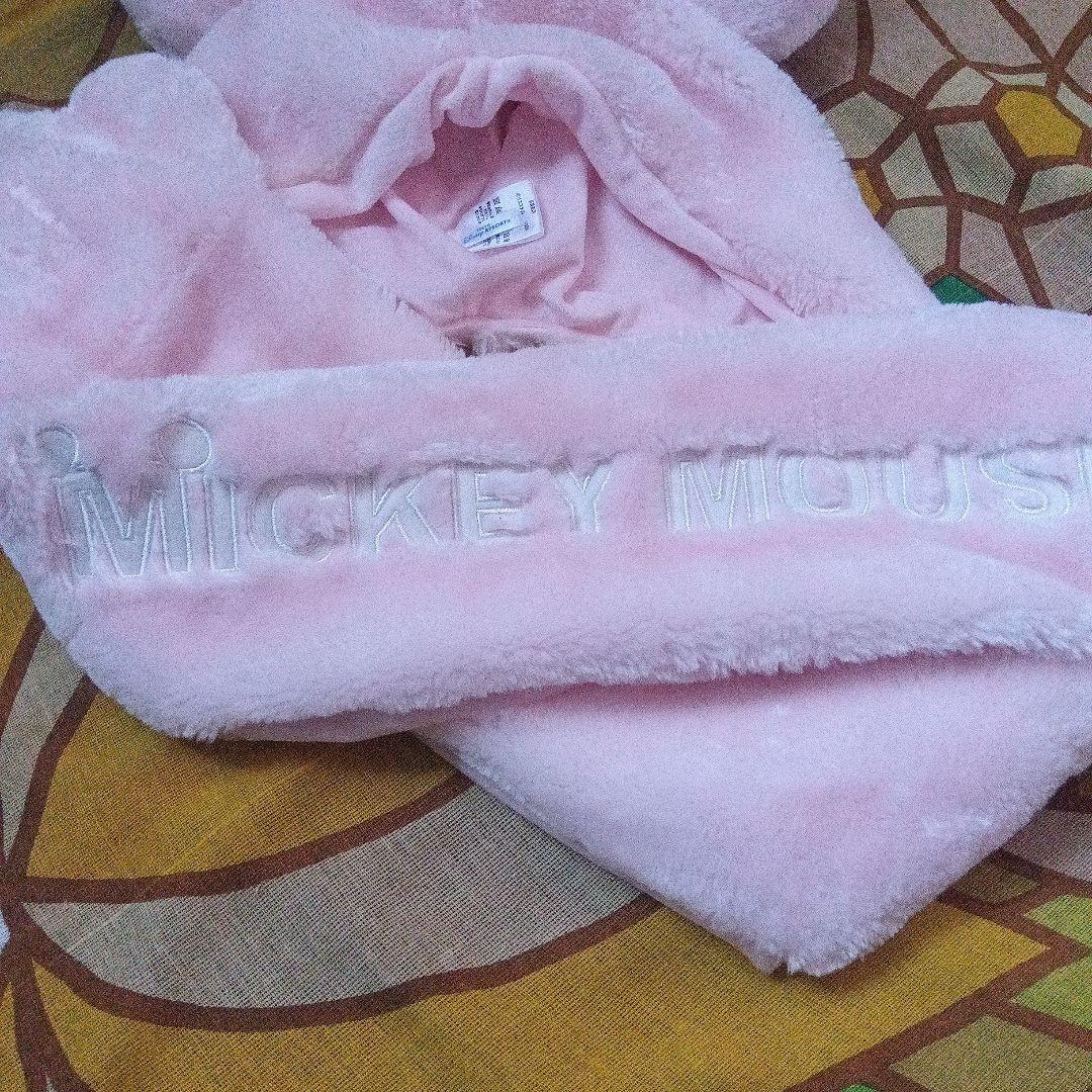 【美品】ディズニー ファンキャップ　マフラーキャップ ピンク