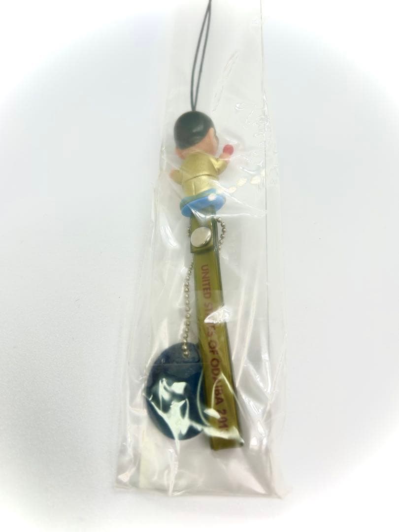 絶版　笑っていいとも！タモリストラップ ゴールドバージョン非売品②