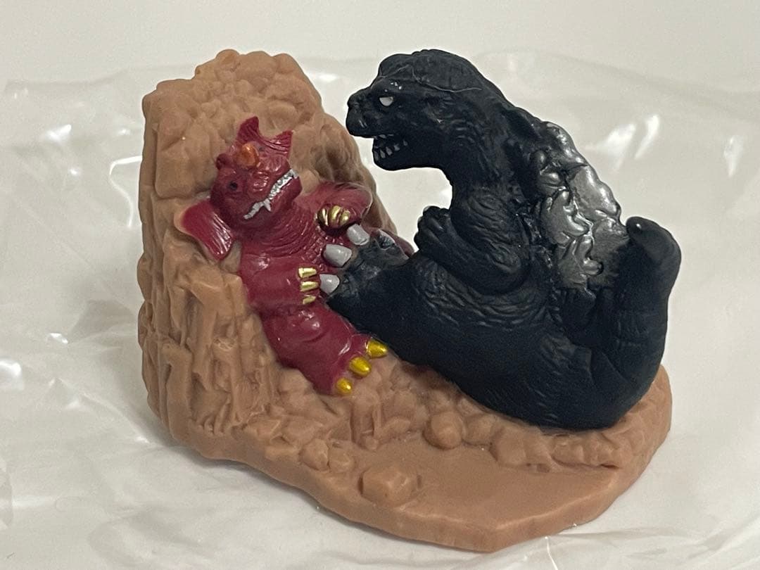 バンダイ ゴジラ激闘集！ 指人形 計9個セット ミニフィギュア ミニチュアソフビ