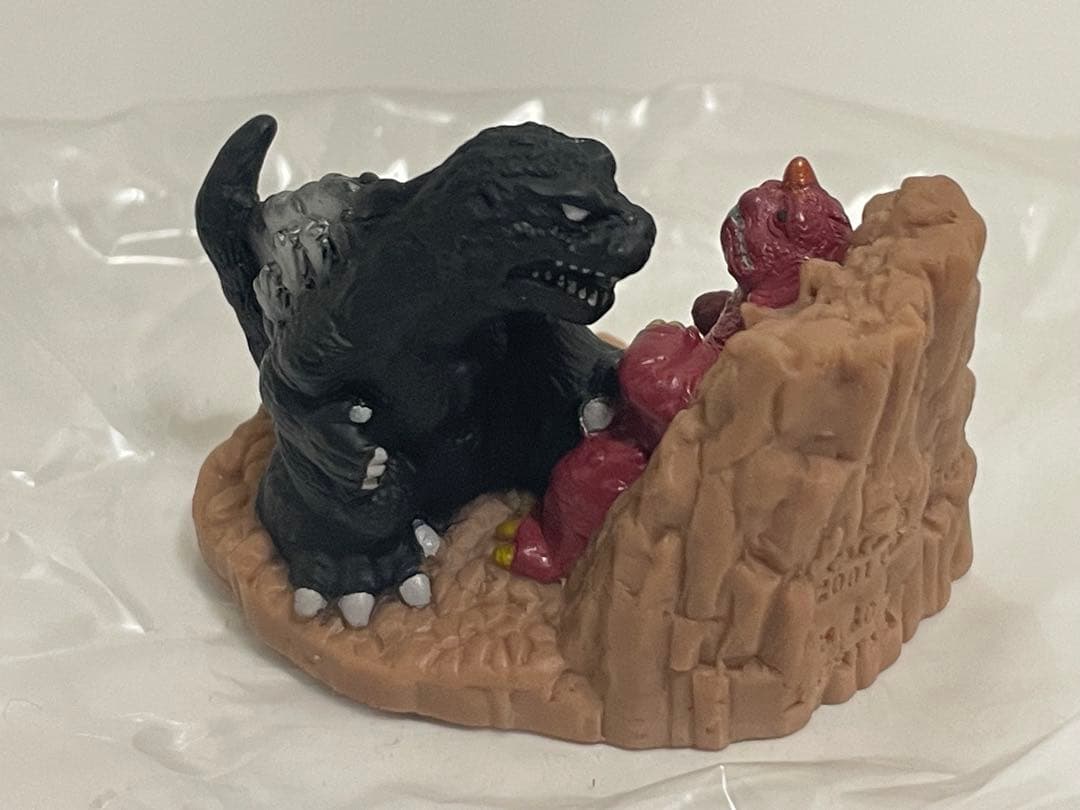 バンダイ ゴジラ激闘集！ 指人形 計9個セット ミニフィギュア ミニチュアソフビ