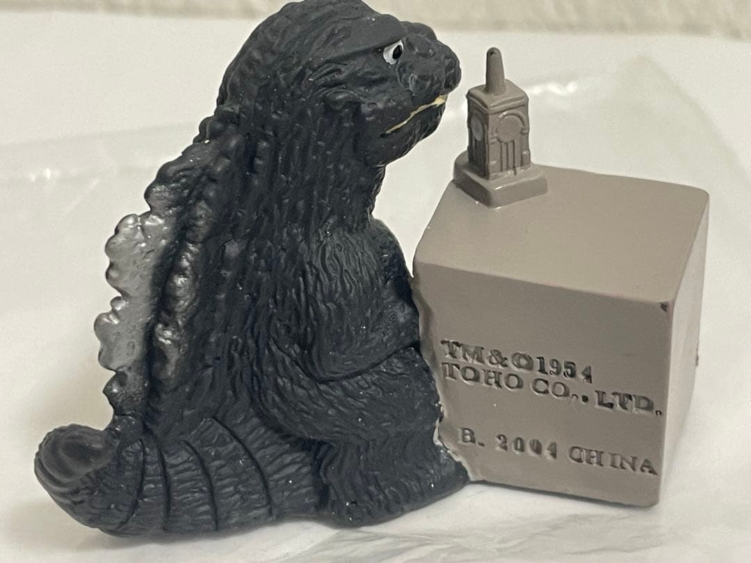 バンダイ ゴジラ激闘集！ 指人形 計9個セット ミニフィギュア ミニチュアソフビ