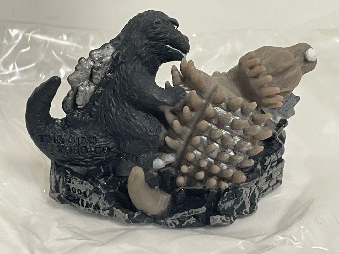 バンダイ ゴジラ激闘集！ 指人形 計9個セット ミニフィギュア ミニチュアソフビ