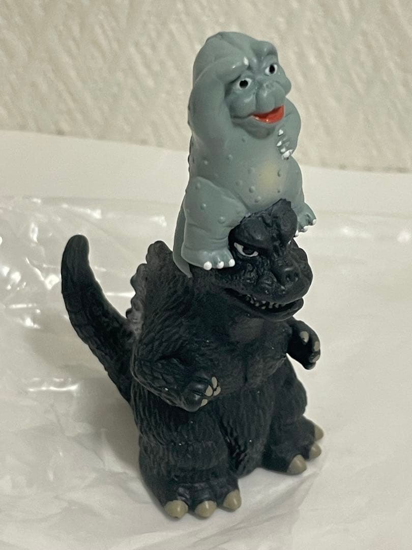 バンダイ ゴジラ激闘集！ 指人形 計9個セット ミニフィギュア ミニチュアソフビ