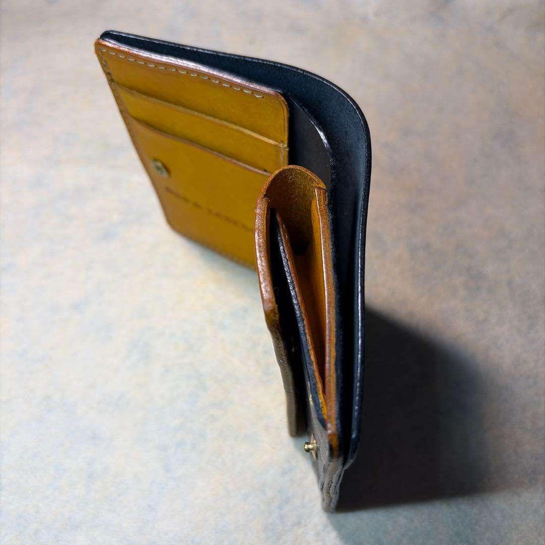 イタリアンレザーマルゴー２つ折り財布