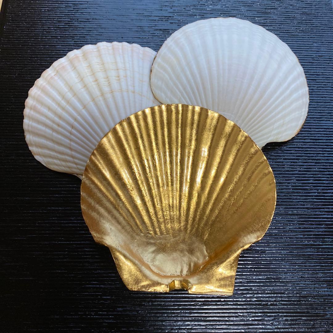 お値下げ松花堂弁当　金箔貝皿付き　五客　Ｂ