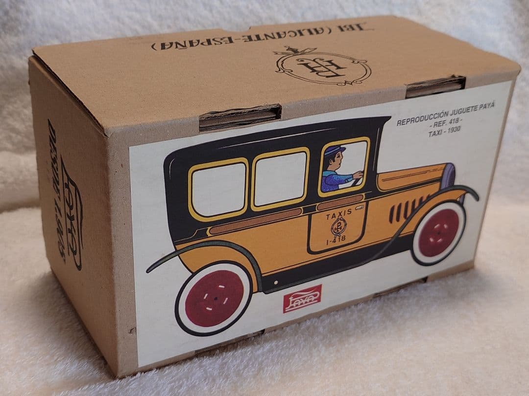 【ブリキ】復刻 PAYA REF 418 TAXI 1930