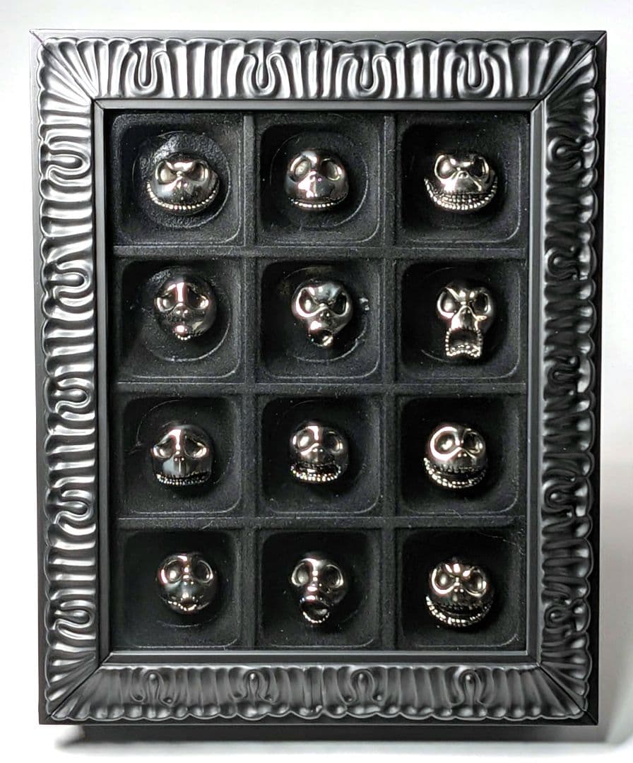 NBC ジャック ピンズ12種セット 額入り ナイトメアー・ビフォア・クリスマス