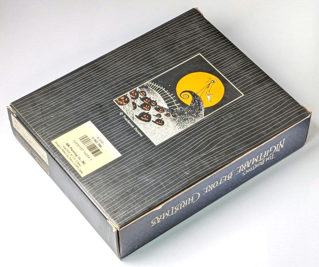 NBC ジャック ピンズ12種セット 額入り ナイトメアー・ビフォア・クリスマス