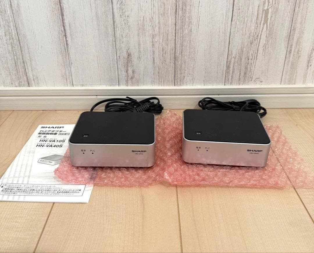 シャープ PLCアダプタ HN-VA40S LAN1ポート+LAN4ポートタイプ