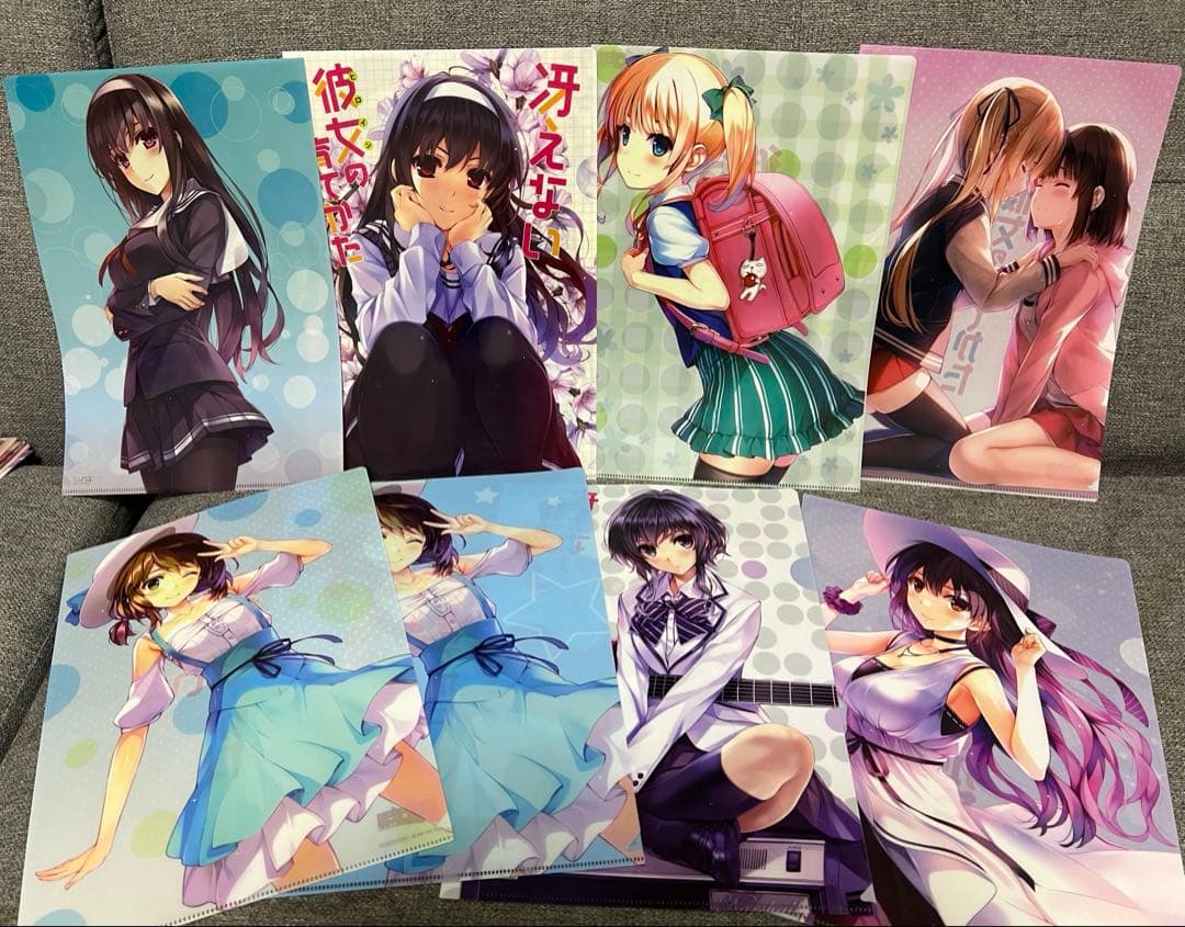 冴えない彼女の育てかた クリアファイル まとめ売り