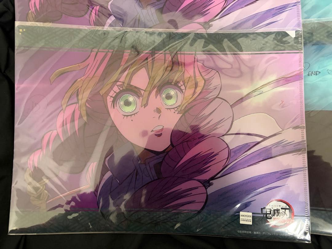 鬼滅の刃 ダイニング お楽しみくじ クリアファイル 甘露寺蜜璃 10枚セット