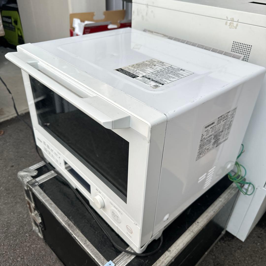 大人気の白色【極美品】過熱水蒸気オーブンレンジ 石窯ドーム 30L