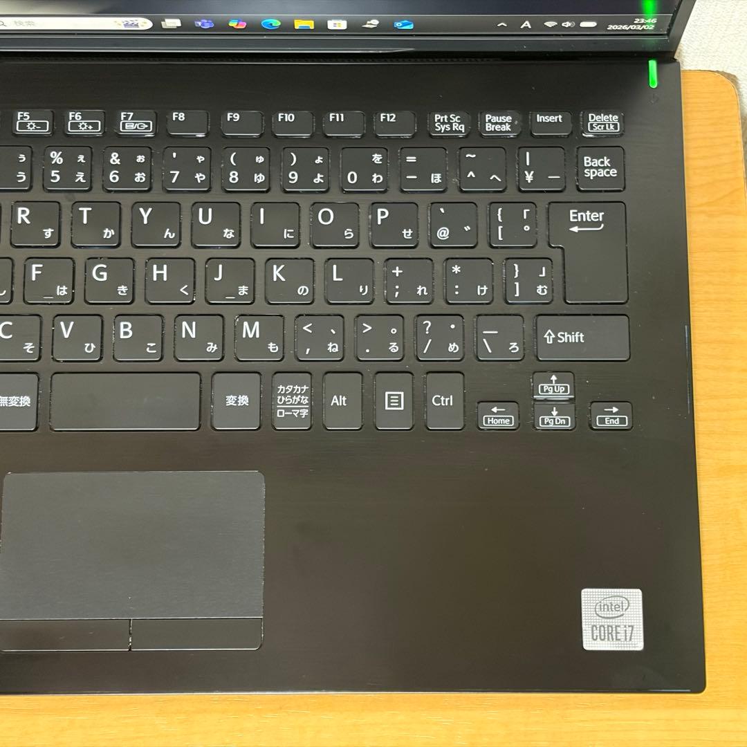 バッテリー良好！VAIO PRO PK i7第10世代 ／16／オフィス2024