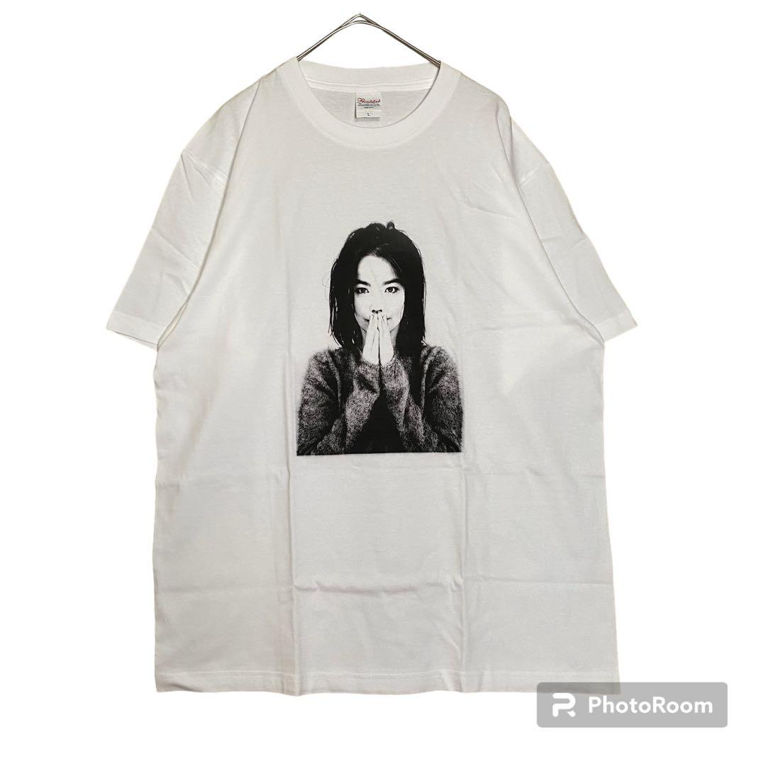 新品ビョークTシャツ XL バンT アーティストTシャツBjork TシャツXL