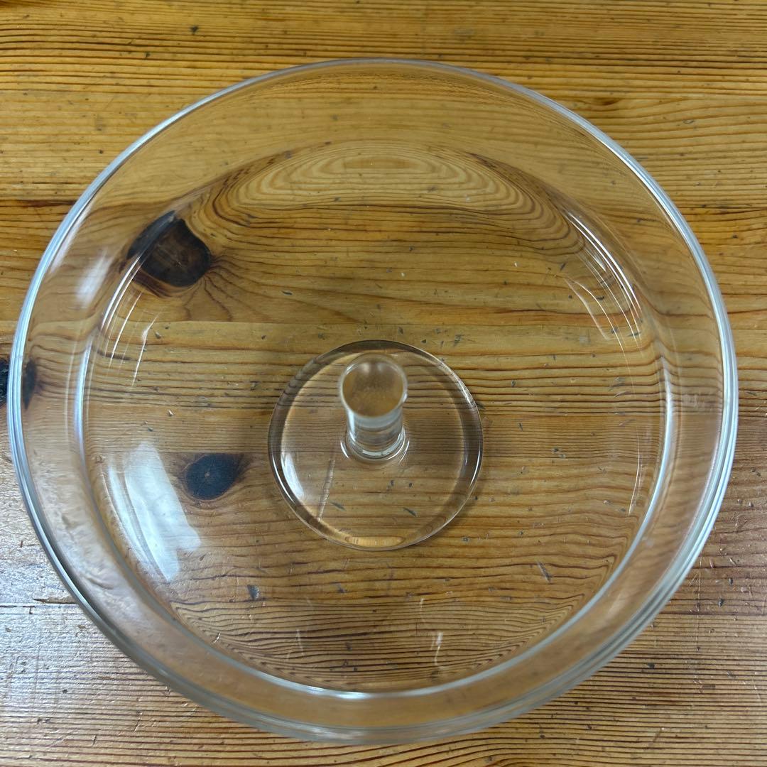 作家　ガラス作家　コンポート　フルーツ皿　ケーキ皿　17㎝　小