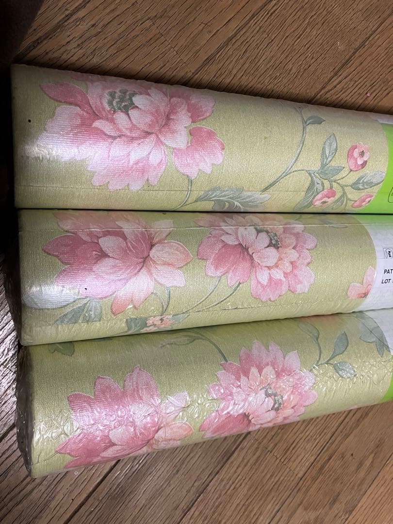 壁紙　クロス　黄緑　3巻