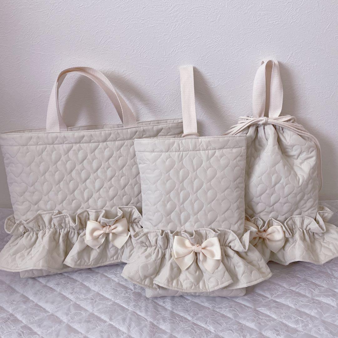 ちびたけ様リクエスト❤︎レッスンバッグ.上靴袋.体操服袋