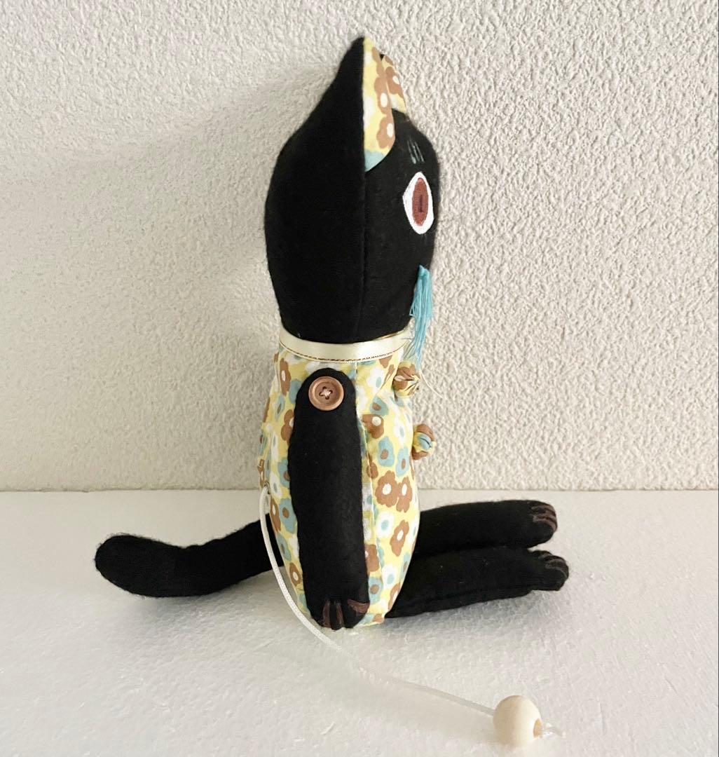 【レア】ナタリー・レテ限定商品 キラキラ星オルゴール人形　黒猫