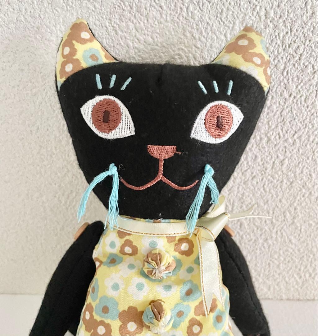 【レア】ナタリー・レテ限定商品 キラキラ星オルゴール人形　黒猫