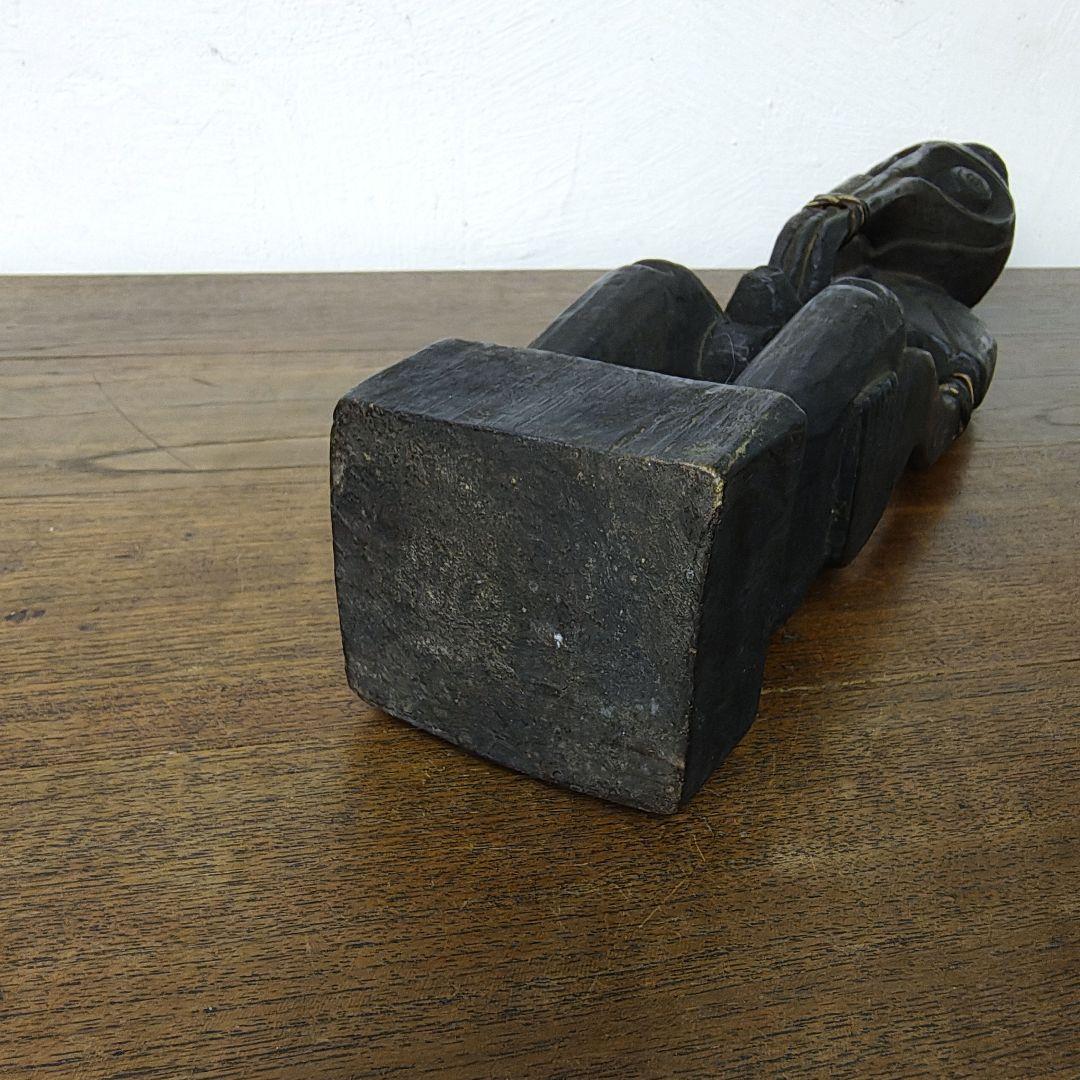 【Papua New Guinea】木彫り 部族 オブジェ 置物