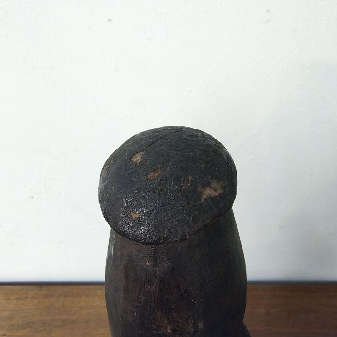 【Papua New Guinea】木彫り 部族 オブジェ 置物