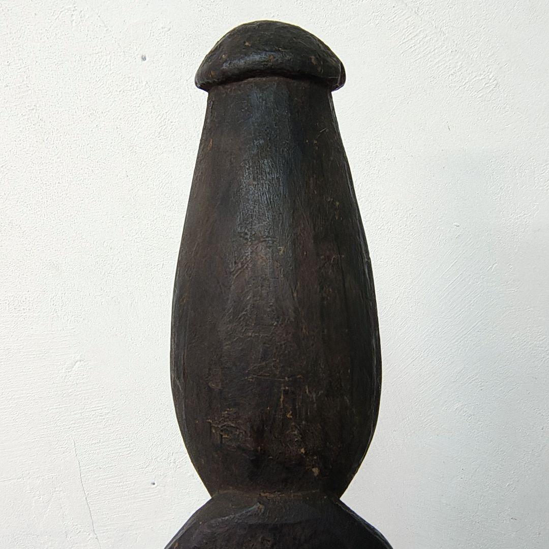 【Papua New Guinea】木彫り 部族 オブジェ 置物