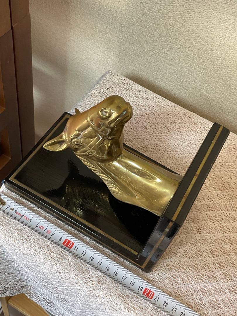 馬　頭　ブックスタンド 午年