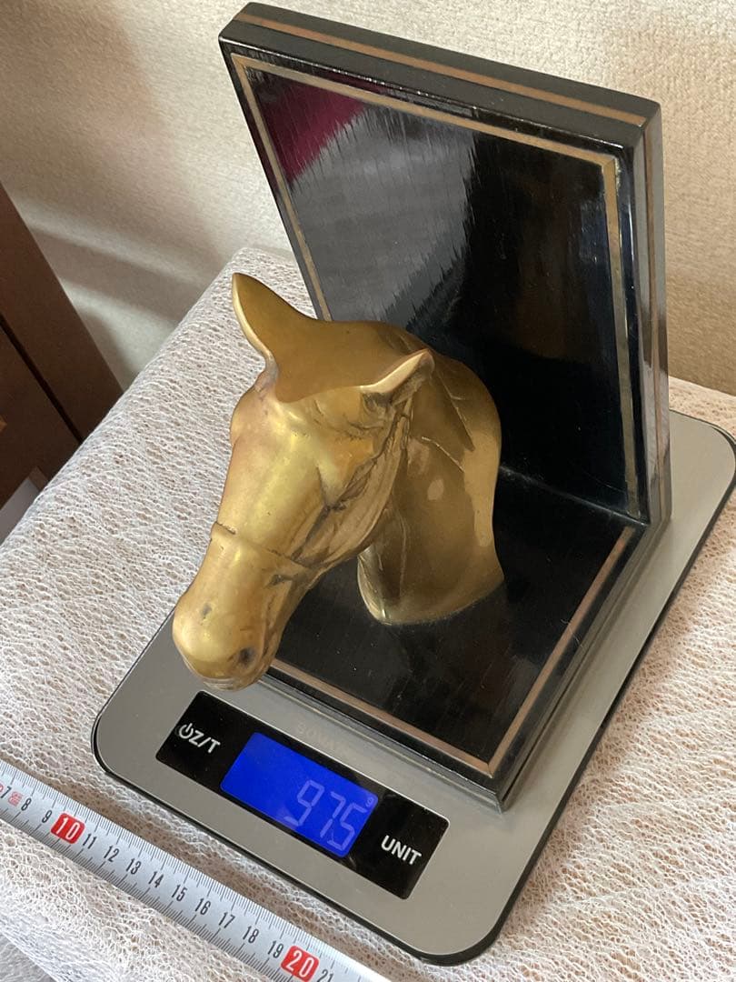 馬　頭　ブックスタンド 午年