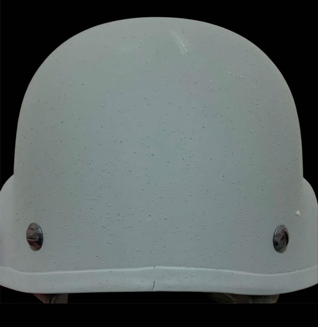新品 ミリタリーヘルメット Sサイズ グレー