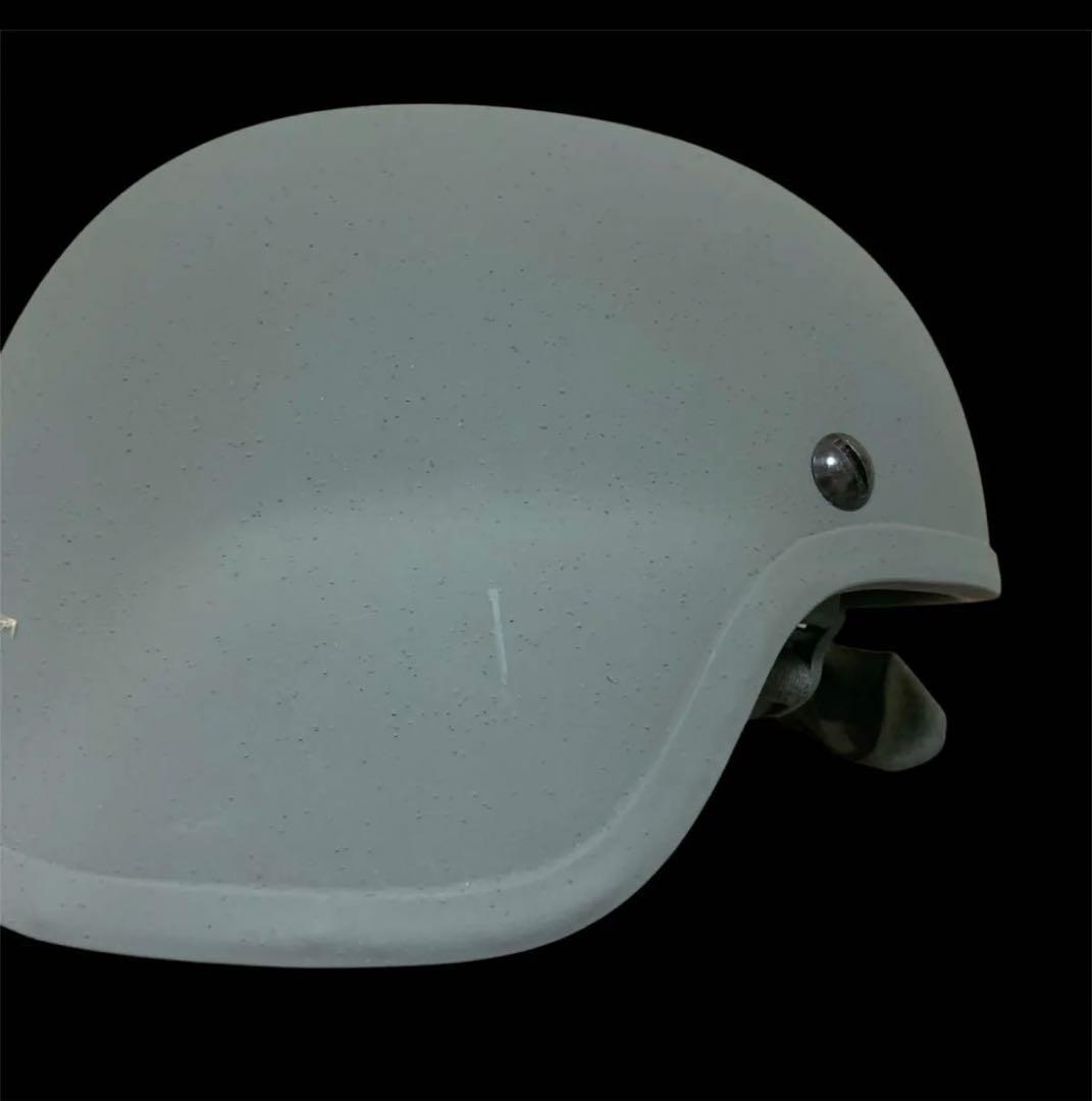 新品 ミリタリーヘルメット Sサイズ グレー