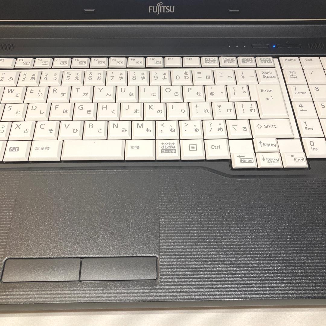 初心者✨快適i3・DVD・超大容量✨黒✨すぐ使えるノートパソコン◇D357-1