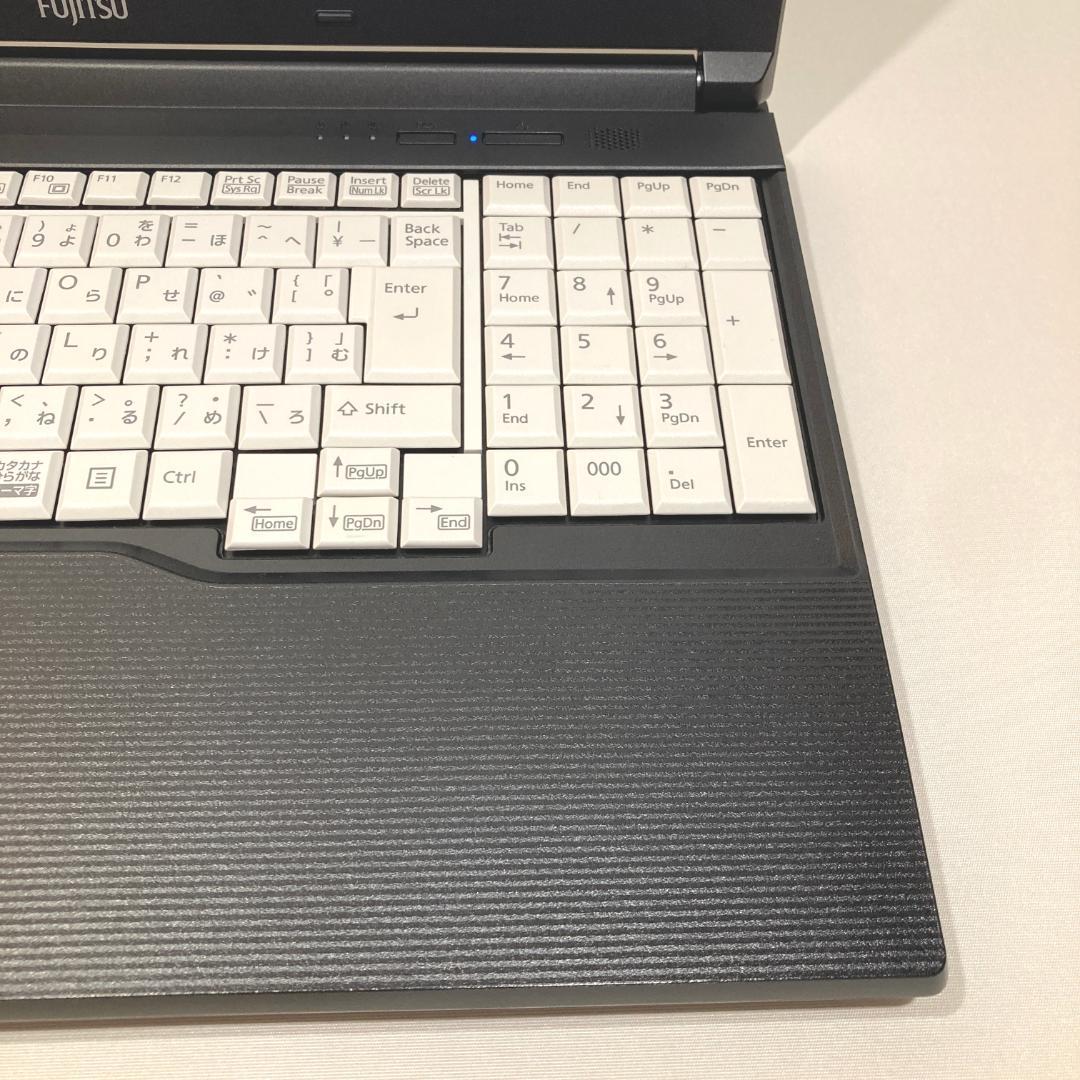 初心者✨快適i3・DVD・超大容量✨黒✨すぐ使えるノートパソコン◇D357-1