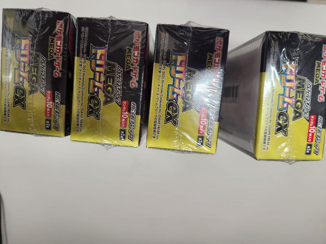ポケモンカードMAGAドリームex　4BOXシュリンク付き