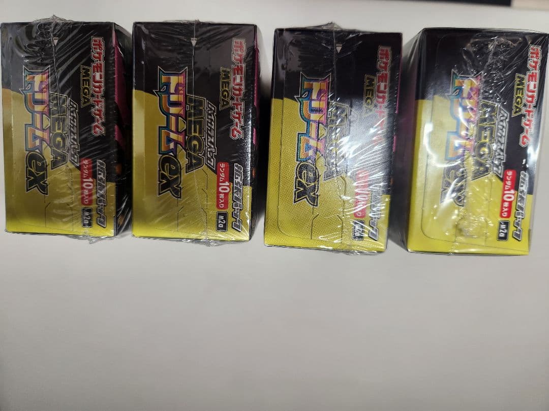 ポケモンカードMAGAドリームex　4BOXシュリンク付き