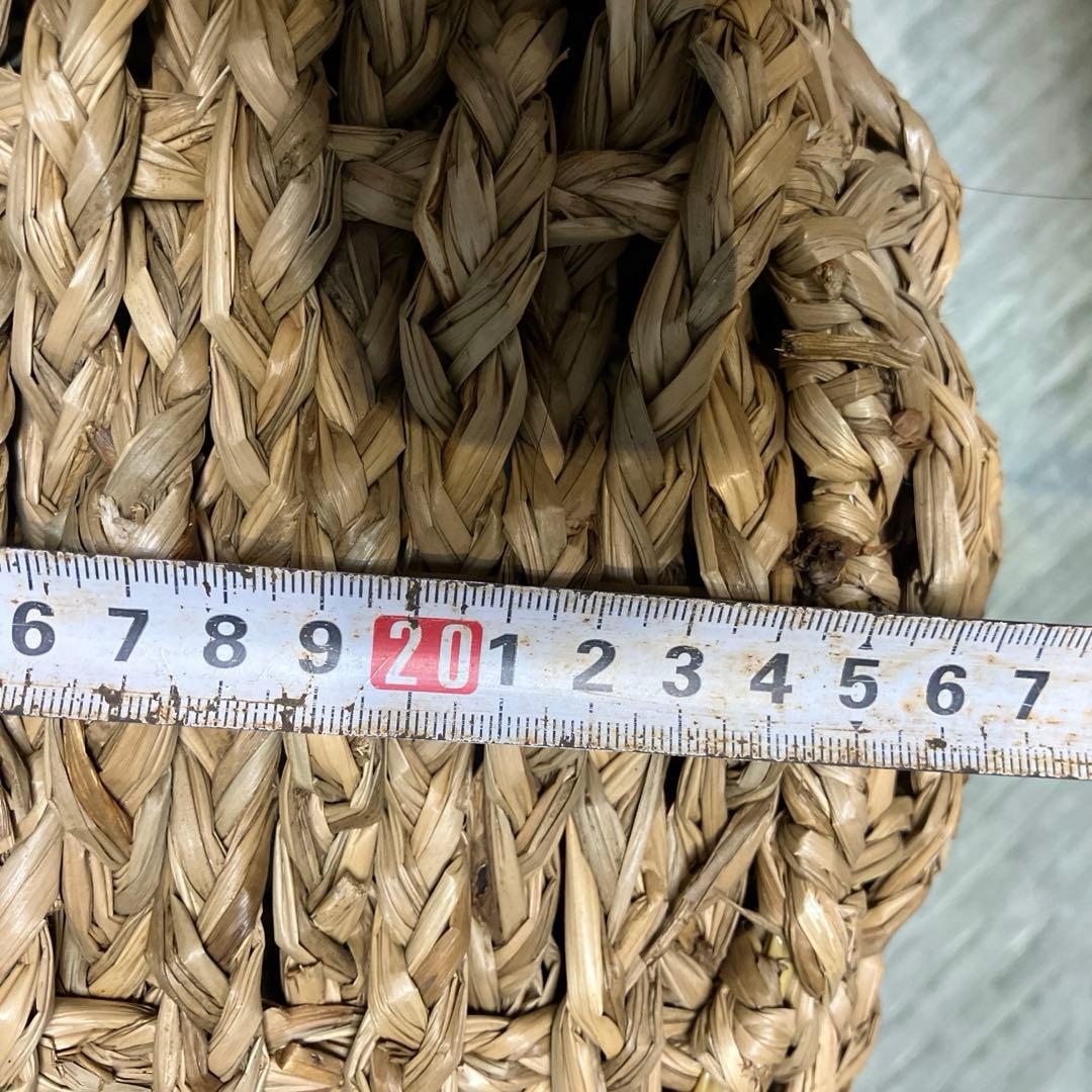 ラタン　バスケット　鉢カバー