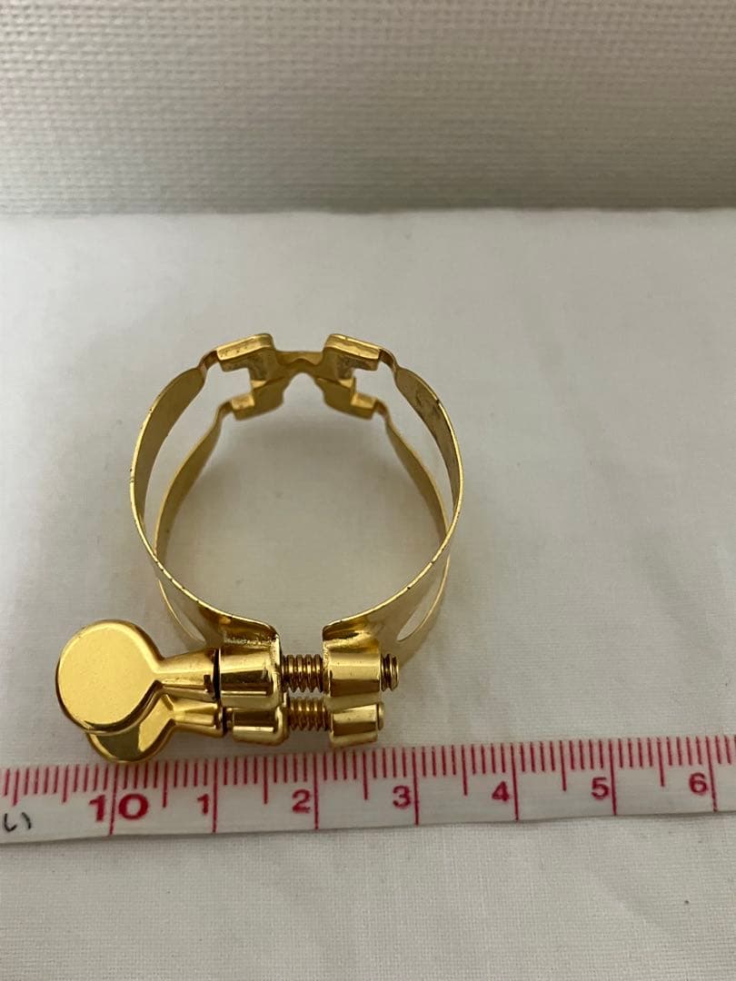 HARRISON HLTS GP リガチャー 　金メッキ 　テナーサックス用