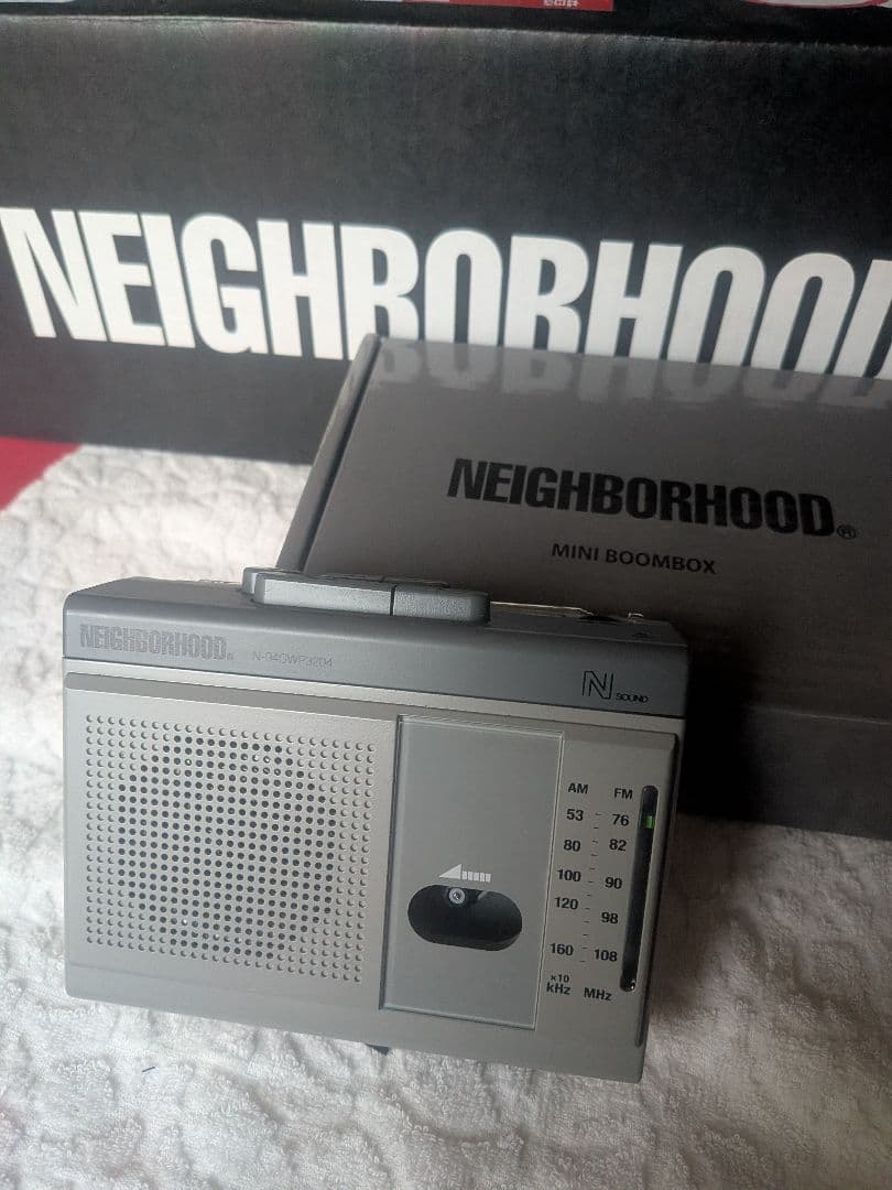 NEIGHBORHOOD MINI BOOMBOX グレー