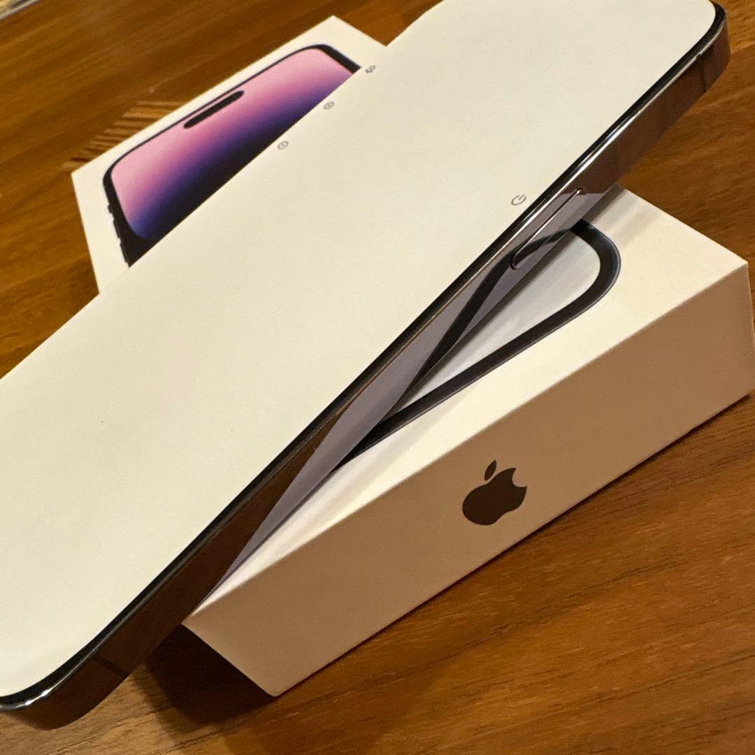 iPhone14pro max 128GB ディープパープル　美品