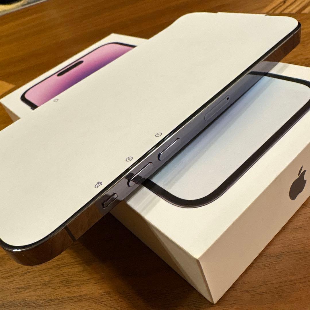 iPhone14pro max 128GB ディープパープル　美品