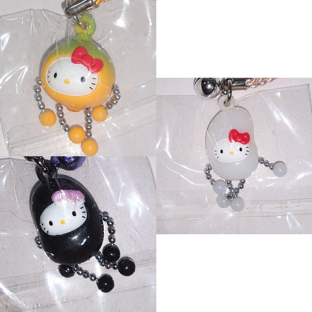 キティ ぶらぶら根付 ご当地名産6種セット