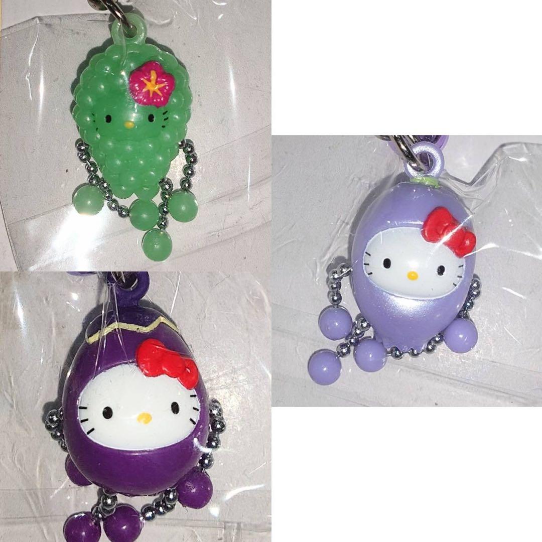 キティ ぶらぶら根付 ご当地名産6種セット