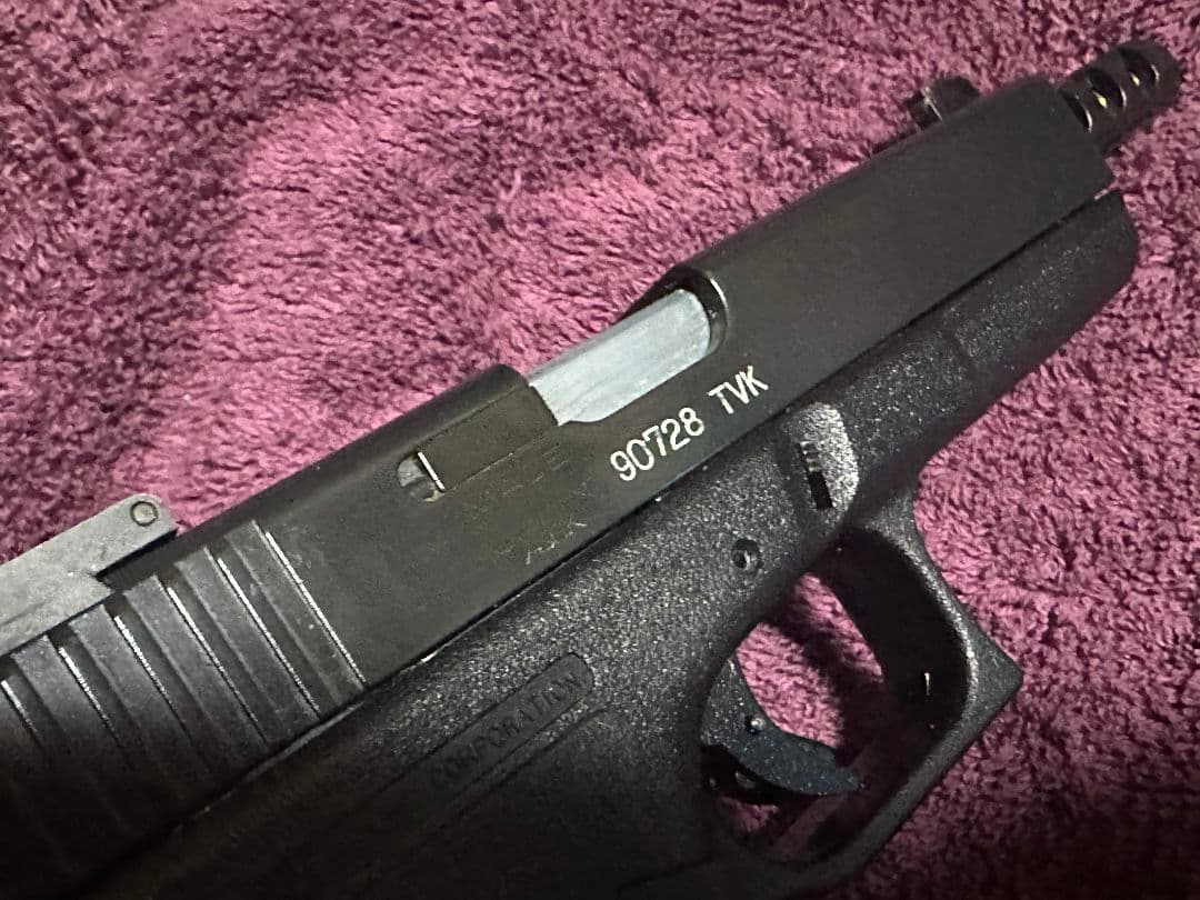 【絶版・動作確認済】MGC製 GLOCK 17 グロック カスタム ガスガン
