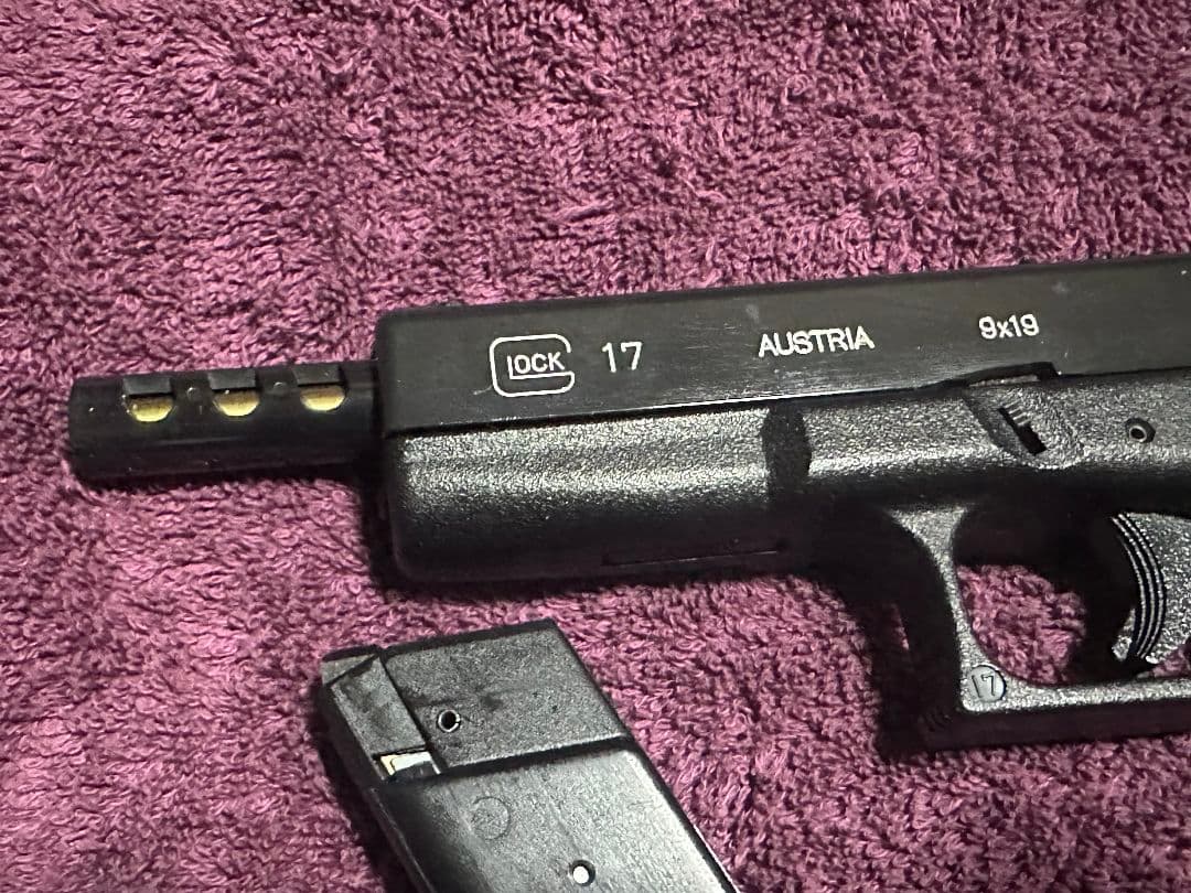 【絶版・動作確認済】MGC製 GLOCK 17 グロック カスタム ガスガン