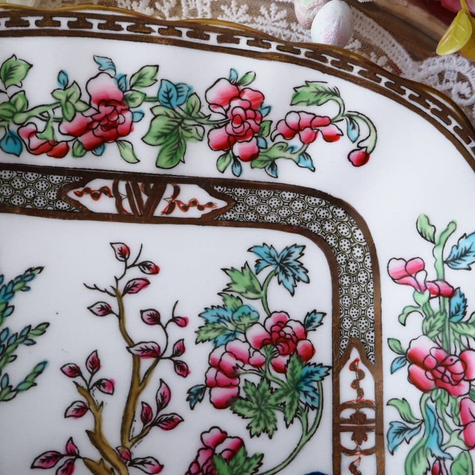 コールポート　インディアンツリー　BBプレート　スクエアプレート　F8