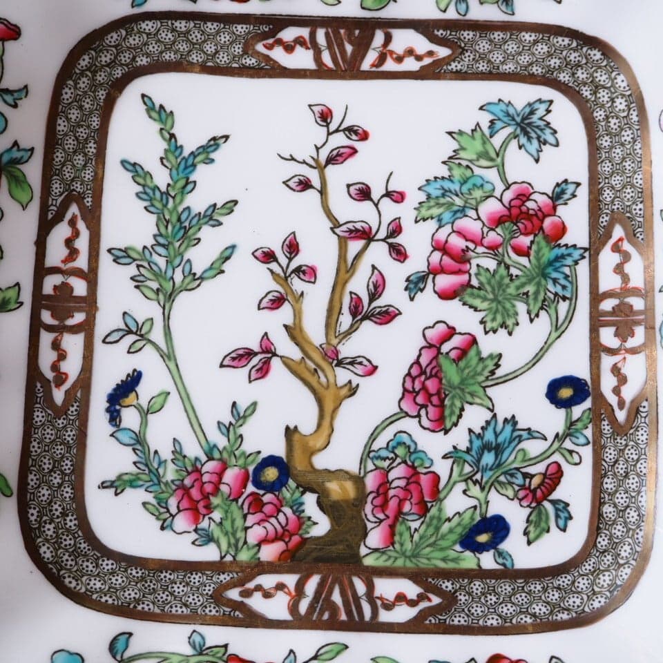 コールポート　インディアンツリー　BBプレート　スクエアプレート　F8