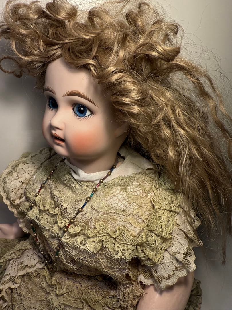 JUMEAU ジュモータイプ ビスクドール 現状品 アンティーク風