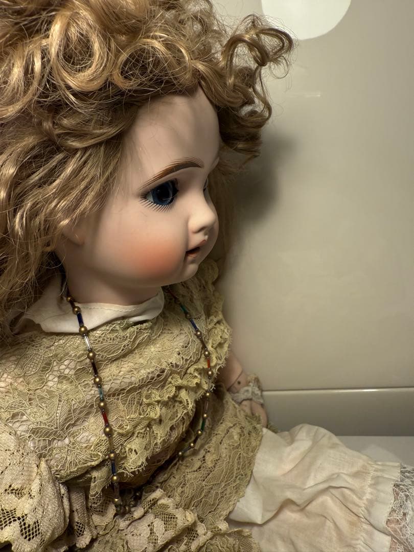 JUMEAU ジュモータイプ ビスクドール 現状品 アンティーク風