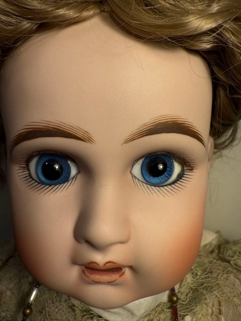 JUMEAU ジュモータイプ ビスクドール 現状品 アンティーク風