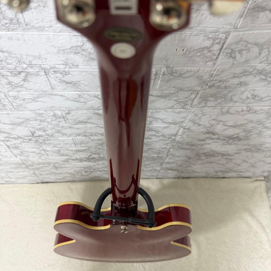 美品　Epiphone エピフォン Dot CH セミアコ エレキギター ケース