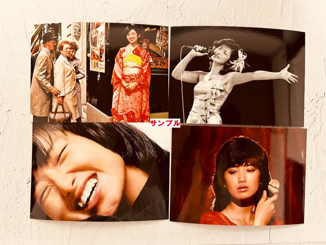 山口百恵　L判サイズ　写真　76枚セット